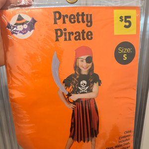 Kids Pretty Pirate Costume